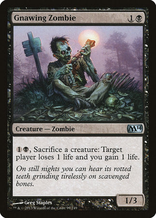 Gnawing Zombie [Magic 2014] | Eastridge Sports Cards & Games