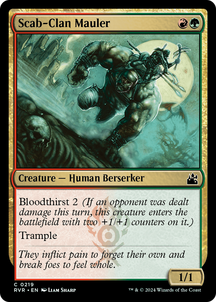 Scab-Clan Mauler [Ravnica Remastered] | Eastridge Sports Cards & Games