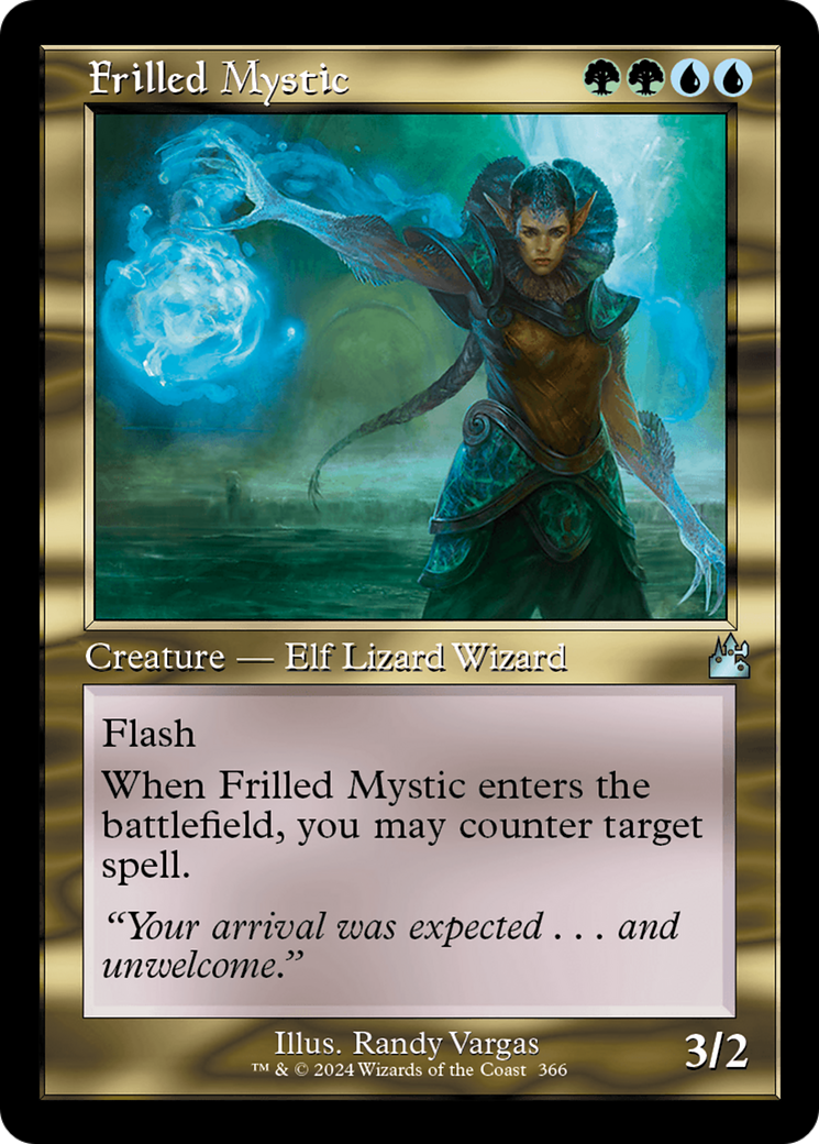 Frilled Mystic (Retro Frame) [Ravnica Remastered] | Eastridge Sports Cards & Games