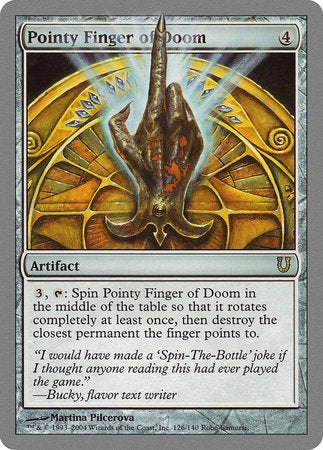 Pointy Finger of Doom [Unhinged] | Eastridge Sports Cards & Games