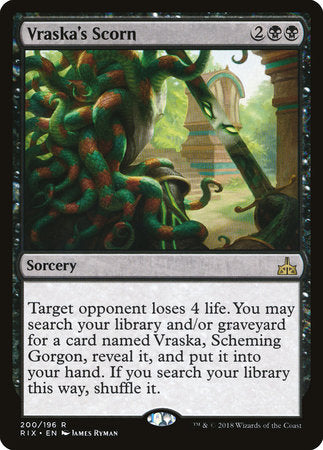 Vraska's Scorn [Rivals of Ixalan] | Eastridge Sports Cards & Games