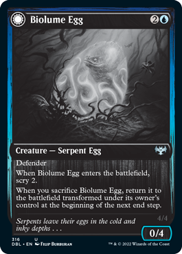 Biolume Egg // Biolume Serpent [Innistrad: Double Feature] | Eastridge Sports Cards & Games