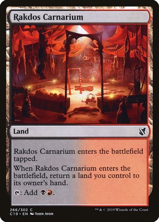 Rakdos Carnarium [Commander 2019] | Eastridge Sports Cards & Games