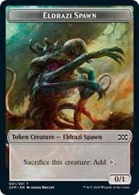 Eldrazi Spawn // Myr (007) Double-sided Token [Double Masters Tokens] | Eastridge Sports Cards & Games