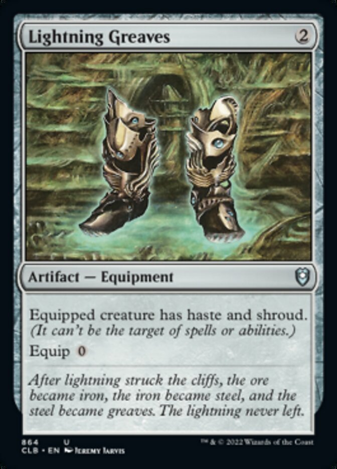 Lightning Greaves [Commander Legends: Battle for Baldur's Gate] | Eastridge Sports Cards & Games