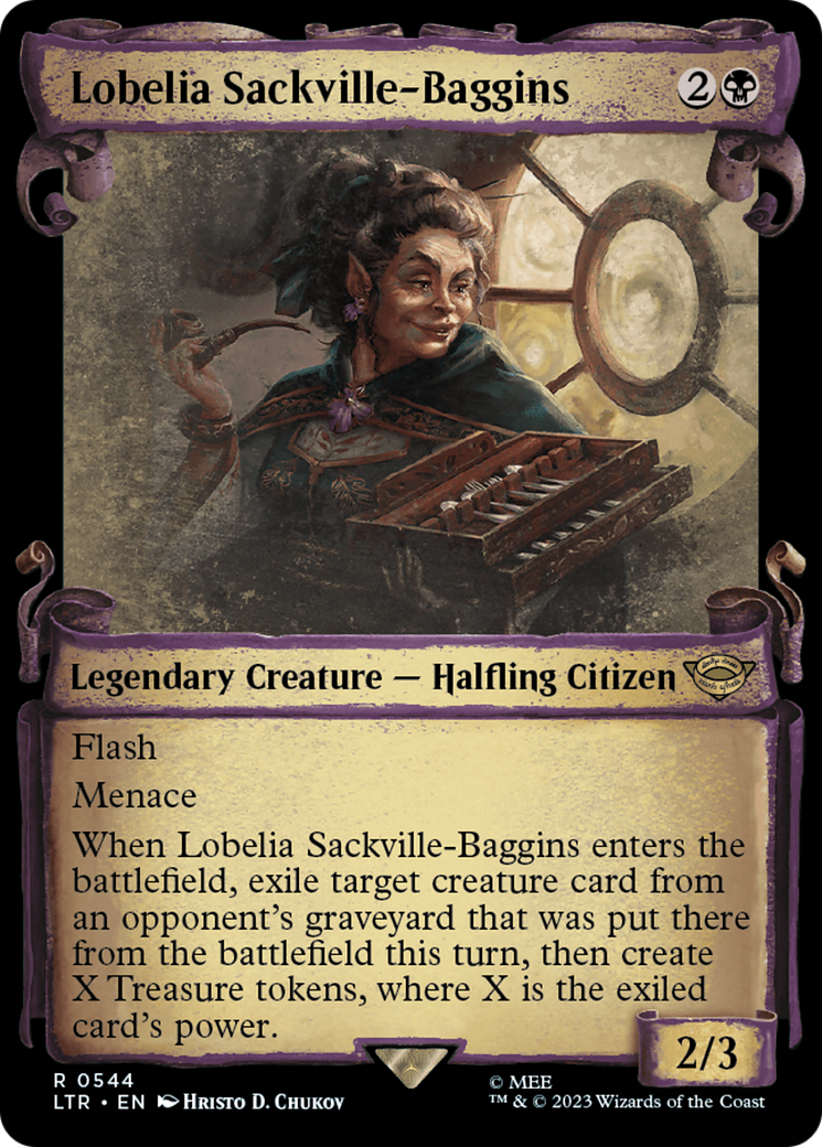 Lobelia Sackville-Baggins [The Lord of the Rings: Tales of Middle-Earth Showcase Scrolls] | Eastridge Sports Cards & Games