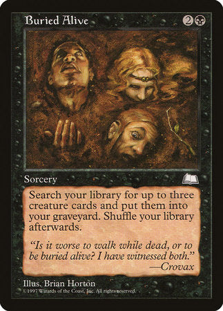 Buried Alive [Weatherlight] | Eastridge Sports Cards & Games