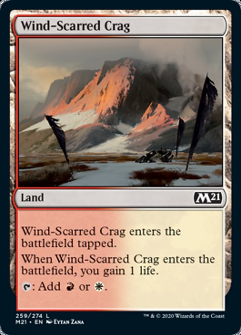 Wind-Scarred Crag [Core Set 2021] | Eastridge Sports Cards & Games