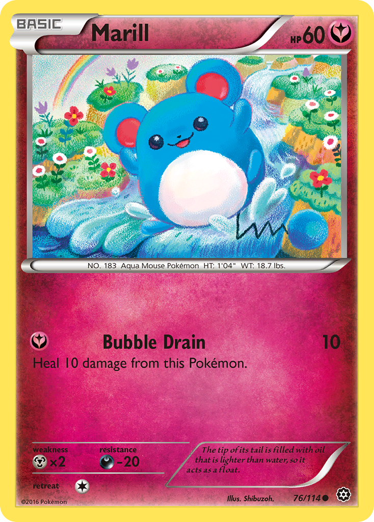 Marill (76/114) [XY: Steam Siege] | Eastridge Sports Cards & Games