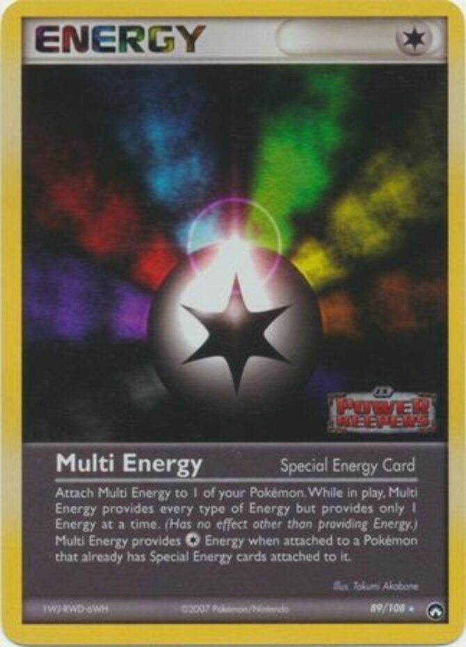 Multi Energy (89/108) (Stamped) [EX: Power Keepers] | Eastridge Sports Cards & Games