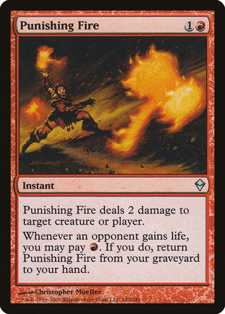Punishing Fire [Zendikar] | Eastridge Sports Cards & Games