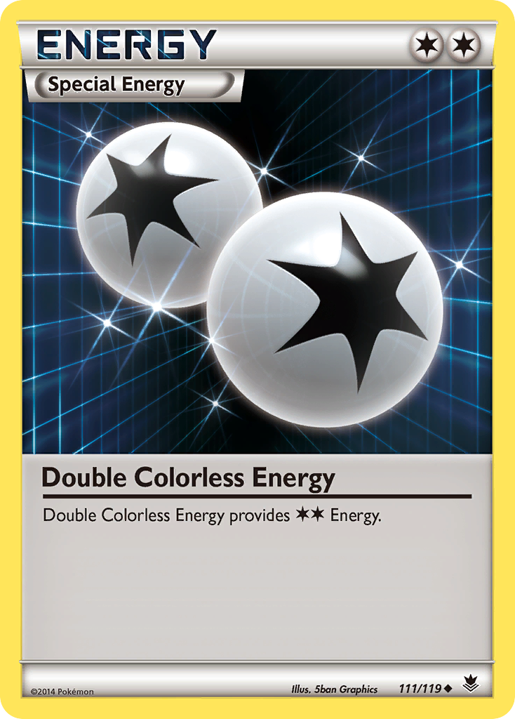 Double Colorless Energy (111/119) [XY: Phantom Forces] | Eastridge Sports Cards & Games