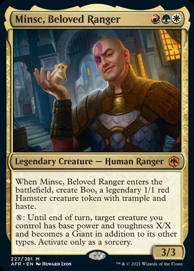 Minsc, Beloved Ranger [Dungeons & Dragons: Adventures in the Forgotten Realms] | Eastridge Sports Cards & Games