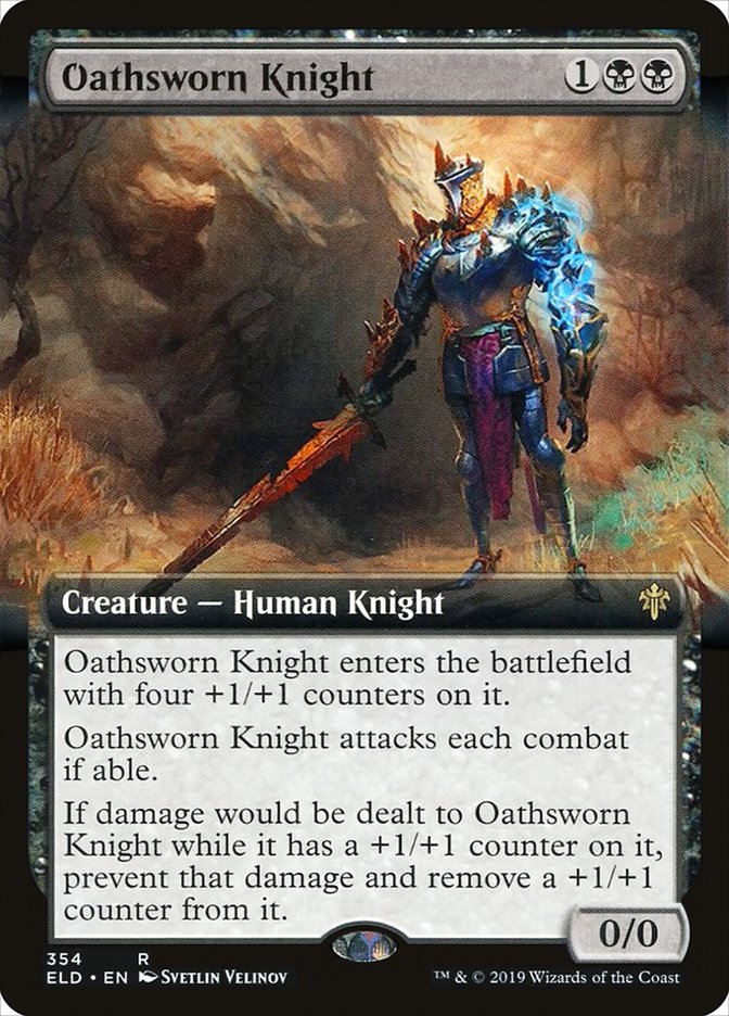 Oathsworn Knight (Extended Art) [Throne of Eldraine] | Eastridge Sports Cards & Games