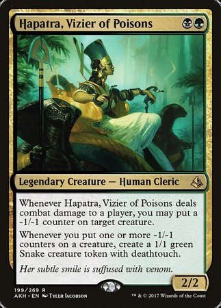 Hapatra, Vizier of Poisons [Amonkhet] | Eastridge Sports Cards & Games