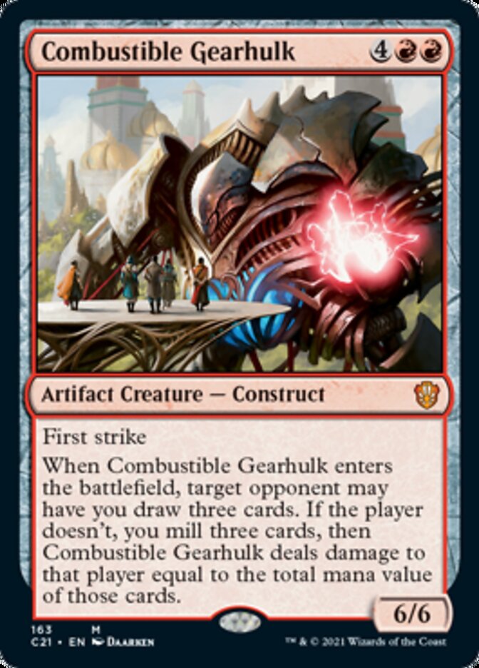 Combustible Gearhulk [Commander 2021] | Eastridge Sports Cards & Games