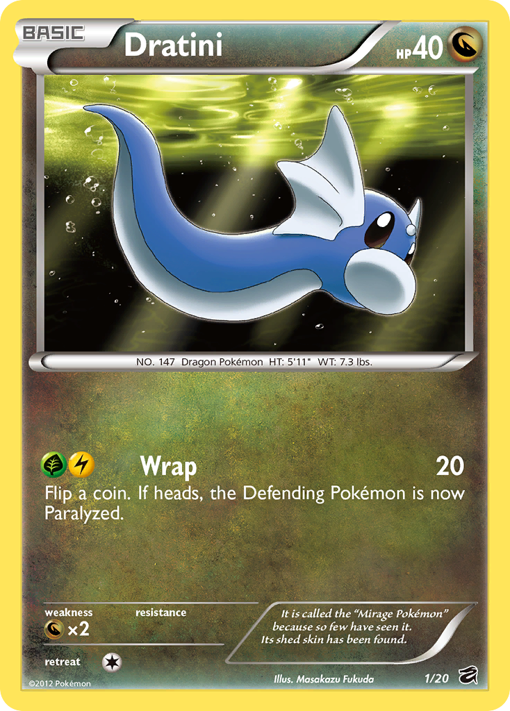 Dratini (1/20) [Black & White: Dragon Vault] | Eastridge Sports Cards & Games