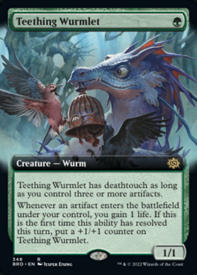 Teething Wurmlet (Extended Art) [The Brothers' War] | Eastridge Sports Cards & Games