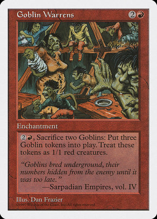 Goblin Warrens [Fifth Edition] | Eastridge Sports Cards & Games