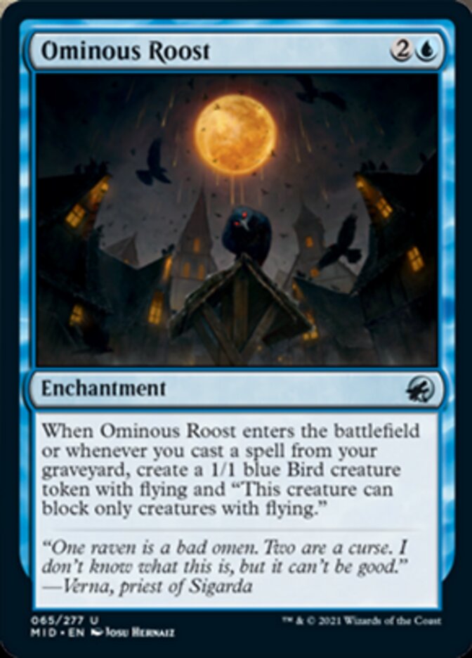 Ominous Roost [Innistrad: Midnight Hunt] | Eastridge Sports Cards & Games