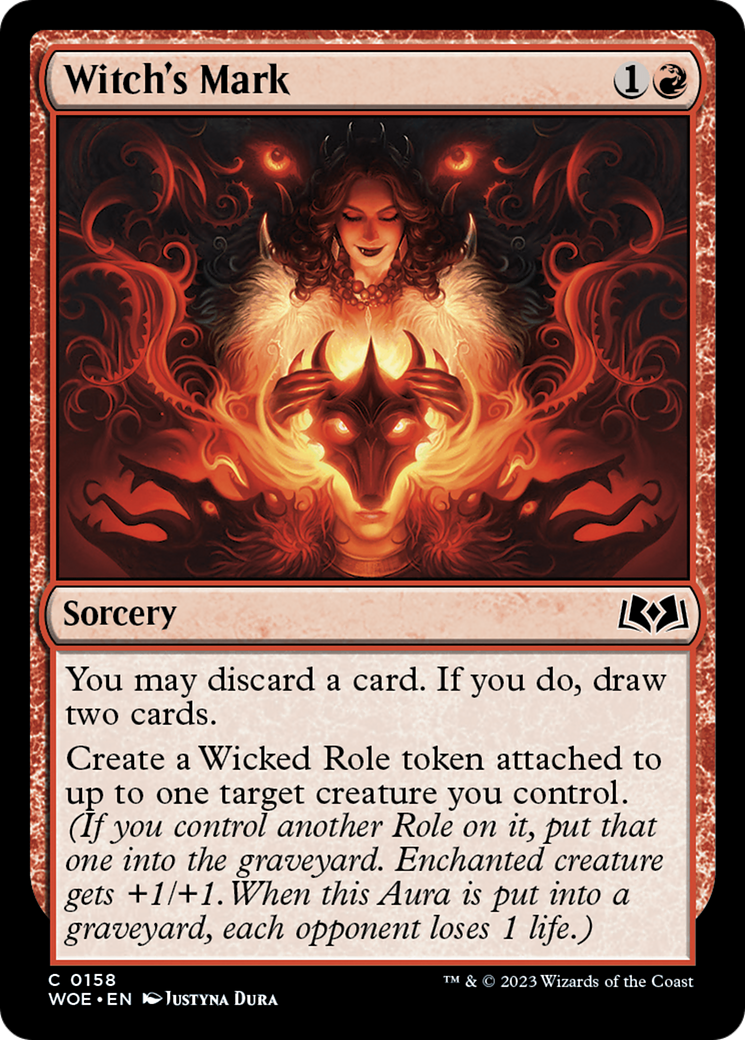 Witch's Mark [Wilds of Eldraine] | Eastridge Sports Cards & Games