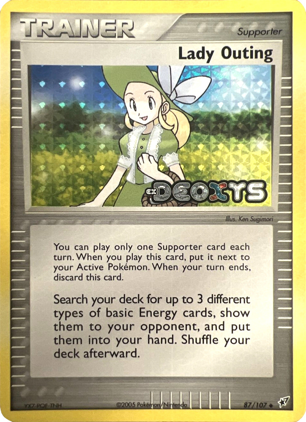 Lady Outing (87/107) (Stamped) [EX: Deoxys] | Eastridge Sports Cards & Games