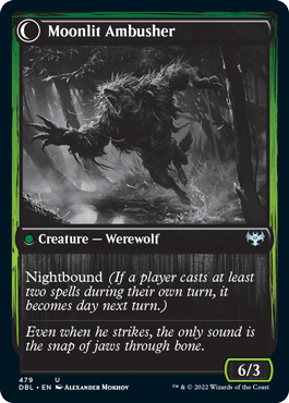 Oakshade Stalker // Moonlit Ambusher [Innistrad: Double Feature] | Eastridge Sports Cards & Games