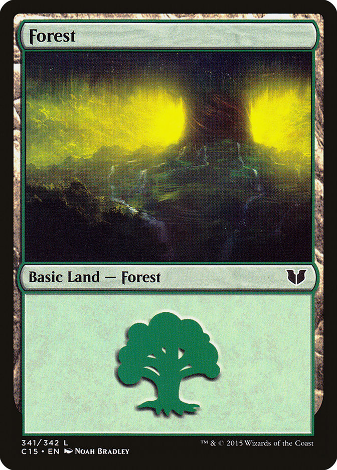 Forest (341) [Commander 2015] | Eastridge Sports Cards & Games