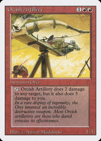 Orcish Artillery [Revised Edition] | Eastridge Sports Cards & Games