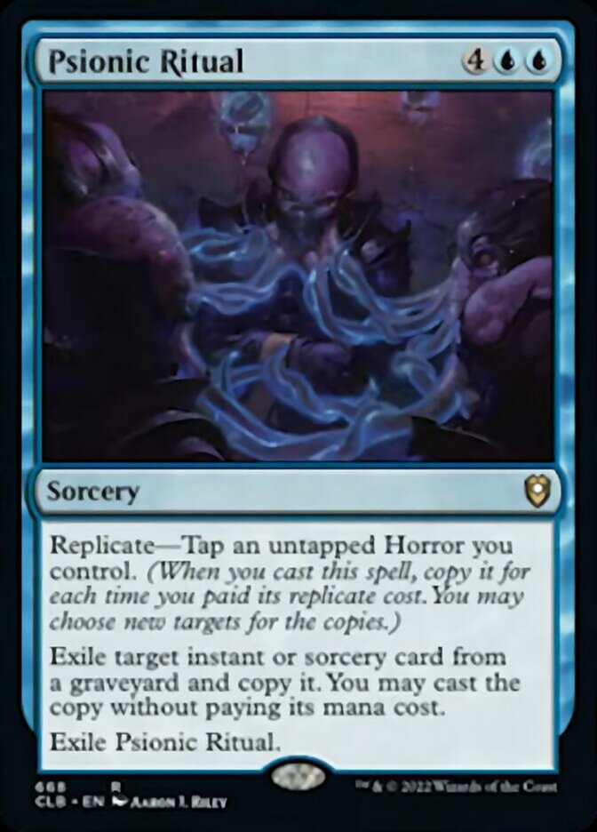 Psionic Ritual [Commander Legends: Battle for Baldur's Gate] | Eastridge Sports Cards & Games