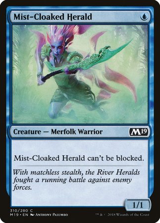 Mist-Cloaked Herald [Core Set 2019] | Eastridge Sports Cards & Games