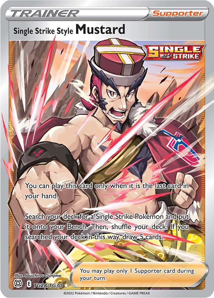 Single Strike Style Mustard (TG28/TG30) [Sword & Shield: Brilliant Stars] | Eastridge Sports Cards & Games