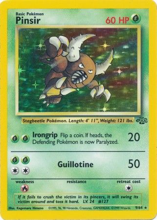 Pinsir (9/64) [Jungle Unlimited] | Eastridge Sports Cards & Games