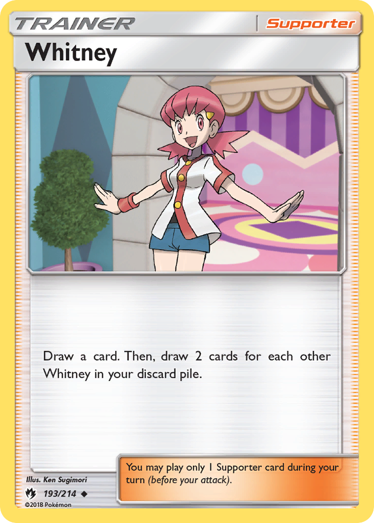 Whitney (193/214) [Sun & Moon: Lost Thunder] | Eastridge Sports Cards & Games