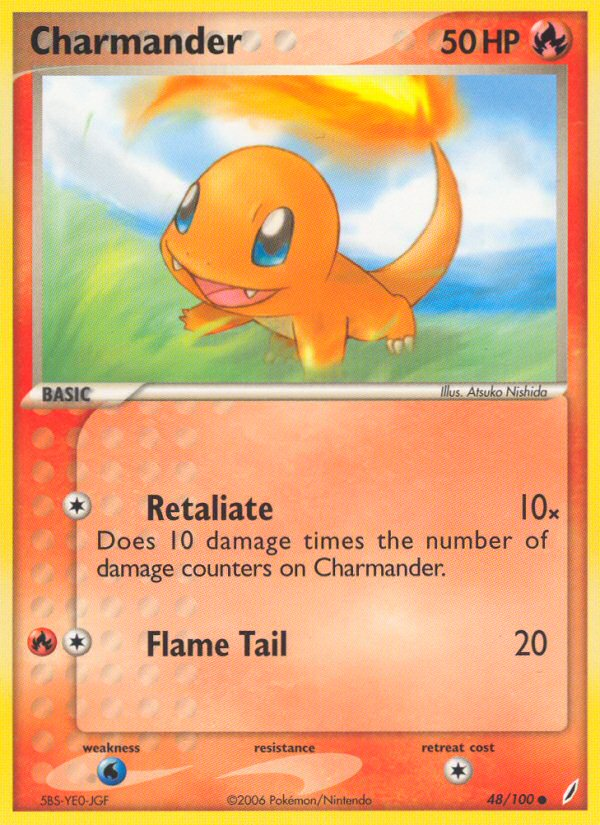 Charmander (48/100) [EX: Crystal Guardians] | Eastridge Sports Cards & Games