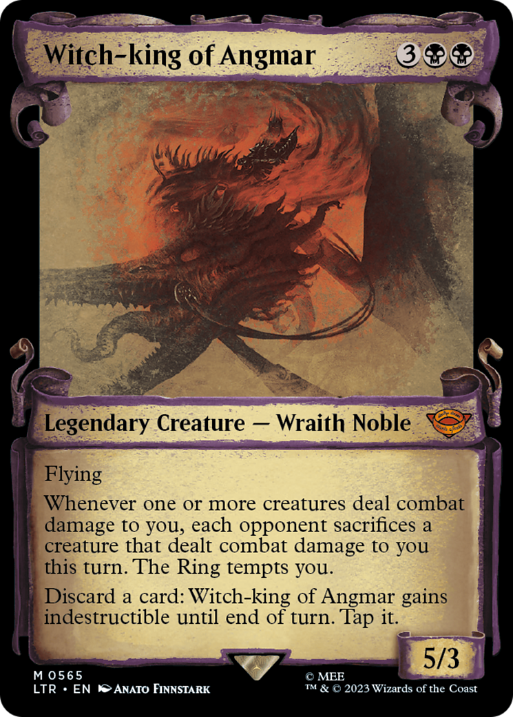 Witch-king of Angmar [The Lord of the Rings: Tales of Middle-Earth Showcase Scrolls] | Eastridge Sports Cards & Games