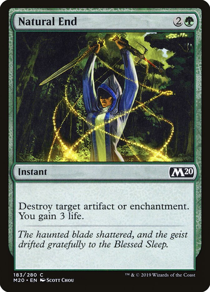 Natural End [Core Set 2020] | Eastridge Sports Cards & Games