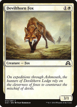 Devilthorn Fox [Shadows over Innistrad] | Eastridge Sports Cards & Games