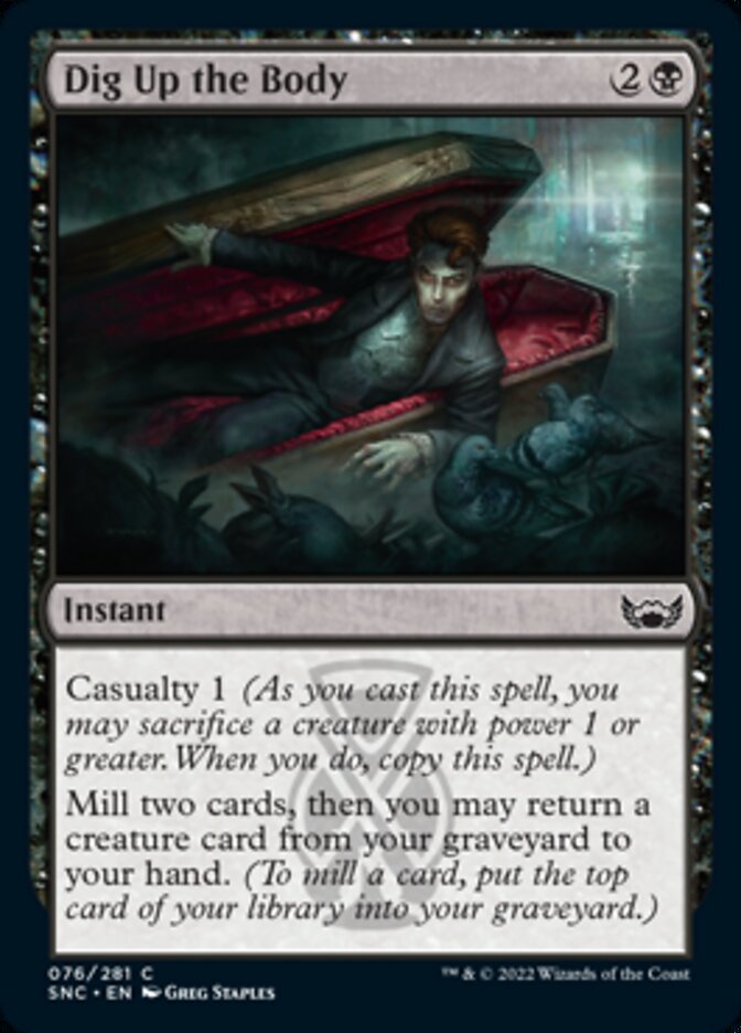 Dig Up the Body [Streets of New Capenna] | Eastridge Sports Cards & Games