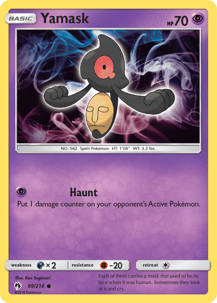 Yamask (99/214) [Sun & Moon: Lost Thunder] | Eastridge Sports Cards & Games