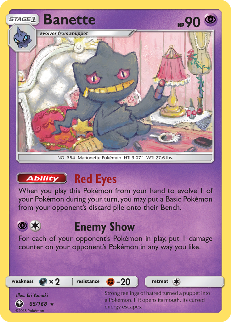 Banette (65/168) [Sun & Moon: Celestial Storm] | Eastridge Sports Cards & Games