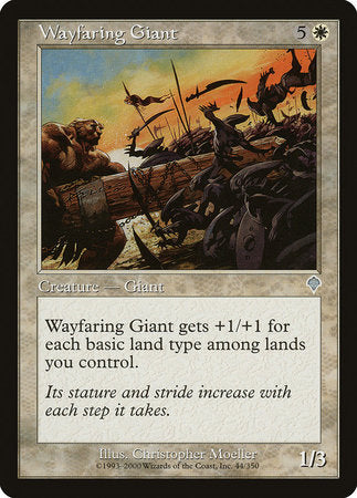 Wayfaring Giant [Invasion] | Eastridge Sports Cards & Games