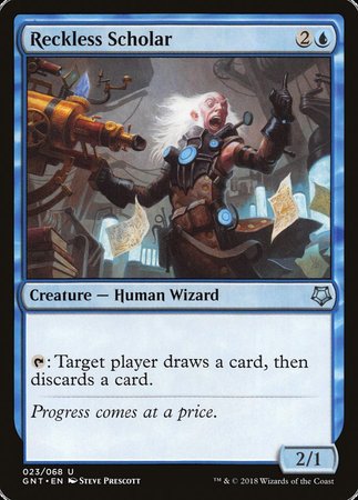 Reckless Scholar [Game Night] | Eastridge Sports Cards & Games