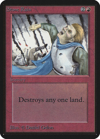 Stone Rain [Limited Edition Alpha] | Eastridge Sports Cards & Games