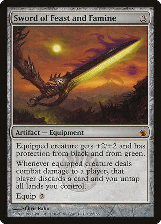 Sword of Feast and Famine [Mirrodin Besieged] | Eastridge Sports Cards & Games