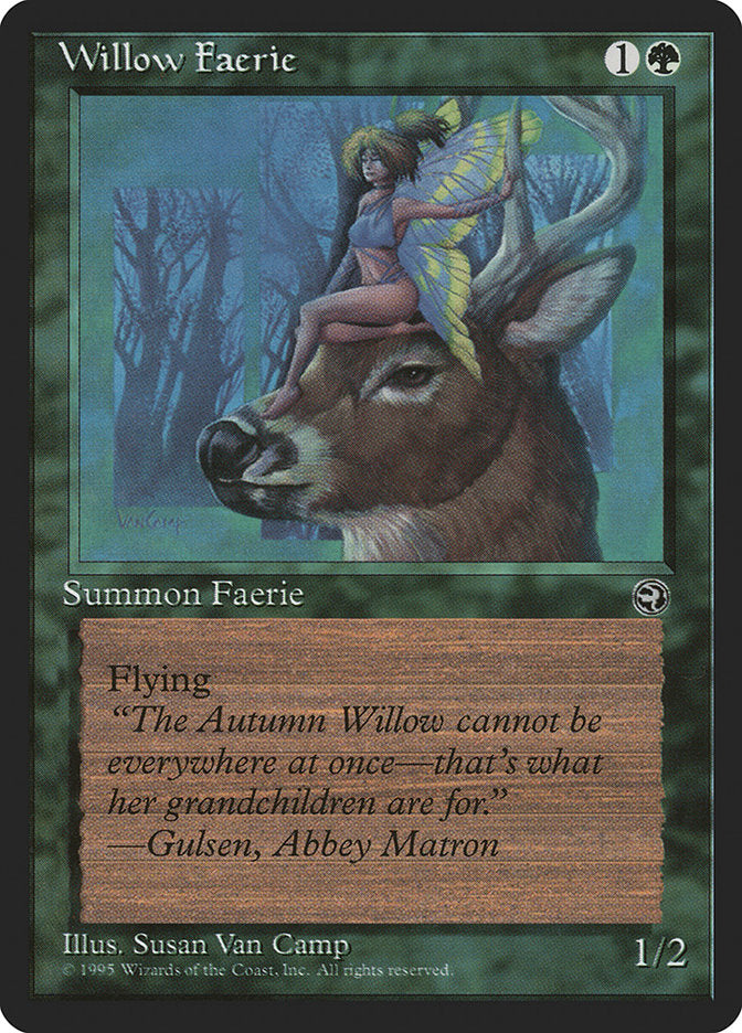 Willow Faerie (Gulsen Flavor Text) [Homelands] | Eastridge Sports Cards & Games