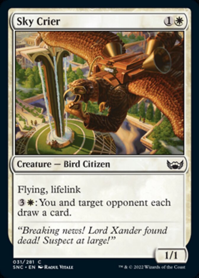 Sky Crier [Streets of New Capenna] | Eastridge Sports Cards & Games