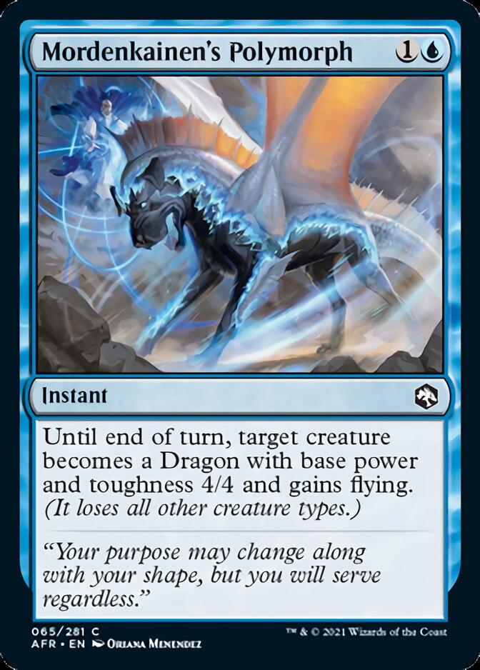 Mordenkainen's Polymorph [Dungeons & Dragons: Adventures in the Forgotten Realms] | Eastridge Sports Cards & Games