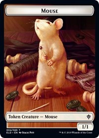 Mouse // Food (17) Double-sided Token [Throne of Eldraine Tokens] | Eastridge Sports Cards & Games