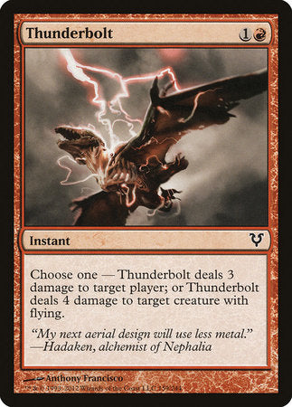 Thunderbolt [Avacyn Restored] | Eastridge Sports Cards & Games